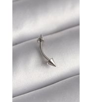 316L Çelik Gümüş Renk Çivi Model Piercing - TJ-PR1364