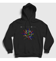 Presmono Unisex Siyah Universe Depeche Mode Kapüşonlu Sweatshirt 141333tt