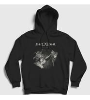 Presmono Unisex Siyah Reach Be'lakor Kapüşonlu Sweatshirt 410900tt