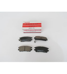 MITSUBISHI PAJERO- 98/00; ARKA FREN BALATASI (DİSK) (107,8X40X14) (DAIWA) MB389572 156-6360