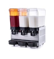 Samixir 60.SSMI Klasik Triple Soğuk İçecek Dispenseri, 20+20+20 L, Fıskiyeli-Fıskiyeli-Karıştırıcılı, Inox