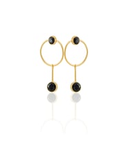 Kadir Jewellery 22 Ayar Altın Kaplama Kadın Sallantılı Küpe -El İşçiliği Ve Hipoalerjenik Küpe