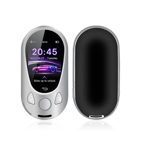 Smart Key Akıllı Araç Anahtarı TK988 Gümüş Dokunmatik Ekranlı Uzaktan Kumanda Smart Display Key Universal Araba Anahtarı