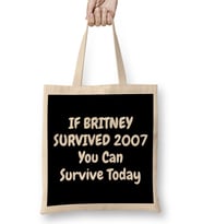 It's Britney Bitch 01 Bez Çanta Uzun Saplı