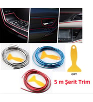 Araba Dekorasyon Şeridi 5 Metre Trim Şeridi