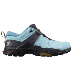 Salomon X Ultra 4 Gore Tex Womens Outdoor Shoes Su Geçirmez Nefes Alabilen Lastik Bağcıklı Kadın Outdoor Ayakkabı Mavi