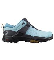 Salomon X Ultra 4 Gore Tex Womens Outdoor Shoes Su Geçirmez Nefes Alabilen Lastik Bağcıklı Kadın Outdoor Ayakkabı Mavi