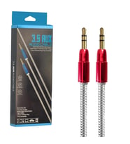 Aux Kablosu 3.5Mm Metal 1.2Mt Escom Xf-08