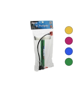 İRAN EL POMPASI  METAL GÖVDE   PLASTİK KOL - ALTLIK   30CM   TOP - BİSİKLET - MOTOR (5343)