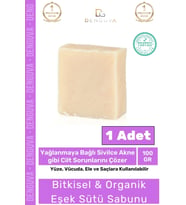 Doğal Bitkisel El Yüz Vücut Saç Cilt Orijinal Vegan Eşek Sütü Sabunu