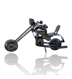 Dekoratif Metal El Yapımı Motor