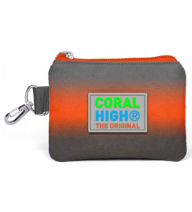 Coral High Siyah Turuncu Gradyan Bozuk Para Çantası - Erkek Çocuk (Çok Renkli)