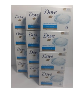 Dove Beauty Cream Bar Katı Güzellik Sabunu Gentle Exfoliating Nemlendirici Etkili 90 G X12 Adet