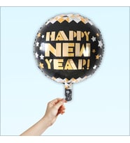 Happy New Year Folyo Balon, 45 cm