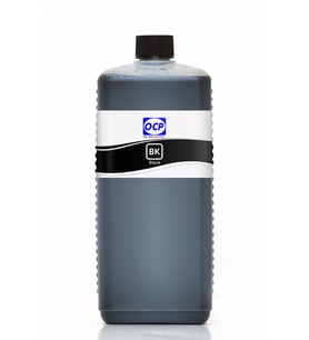 OCP HP Deskjet 500 Yazıcı Uyumlu Kartuş Mürekkebi 1000ml BK Dye Siyah