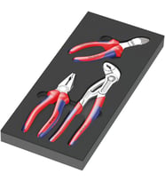 Wera 9780 Knipex Kombine Pense, Yan Keski, Cobra Fort Pense Seti 05150180001