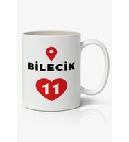 Bilecik Baskılı Kupa Bardak Baskılı Kahve Kupa Bardak