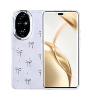 Coverzone Honor 200 Pro ile uyumlu K?l?f Airbag K�?eli 2mm Kamera �?k?nt? Korumal? Simli ?effaf Bask?l? Z-Kutup Kapak Fiyonk