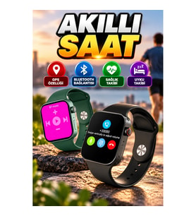 AMOLED Ekranlı GPS Özellikli Akıllı Saat – Bluetooth Bağlantılı Uyku ve Sağlık Takipli