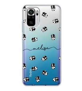 Xiaomi Full Panda Tasarımlı Şeffaf Telefon Kılıfı
