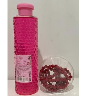 Rosecity 380Ml Gül Kolonya Alana Gül Kokulu 99'lu Kırmızı Renkli Tesbih Hediye