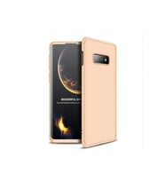 Samsung Galaxy S10E Uyumlu Kılıf Zore Ays Kapak (Gold)