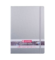 Talens Art Creation Sketchbook Sert Kapak Eskiz Defteri 140 gr 21x29,7 cm 80 yp SILVER 