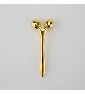 Mini 3D Yüz Masaj Aleti Cilt Sıkılaştırıcı Selülit Masaj Roller Gold Renk