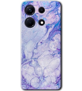 İnfinix Note 30 Pro Kılıf HD Desen Baskılı Kılıf - Spots Lilac