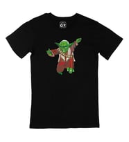 Uçan Yoda Siyah Tişört
