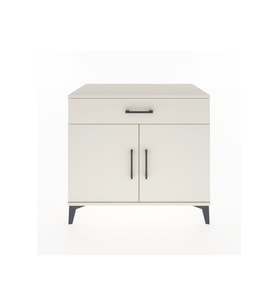 Hyperion Şifonyer Tek Raflı Tek Çekmeceli 2 Kapaklı 88x44x80 Aytaşı-Aytaşı