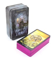 WITCHES  Tarot Metal Kutulu