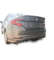Fiat Egea Sedan (2015 - 2018) Arka Tampon Eki - Difüzör (Plastik)