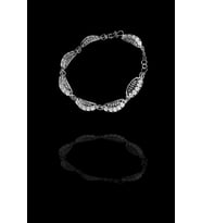 Oval Model Telkari El İşçiliği Gümüş Bileklik
