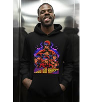 Jujutsu Kaisen Manga Baskılı Unisex Oversize Anime Karakter Hoodie