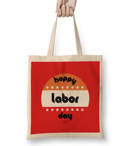 Happy Labor Day 2021 Bez Çanta Uzun Saplı