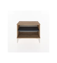 Arges Komodin Tek Raflı 60x30x48 Çam-Antrasit