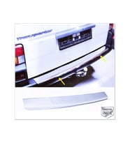 VW T4 Transporter Krom Arka Tampon Üzeri Koruma 1995-2003 arası Paslanmaz Çelik