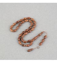 Kuka Orijinal Doğal Lapisdo İmzalı Bilek Boy Arpa Kesim 6.5x11mm Tesbih
