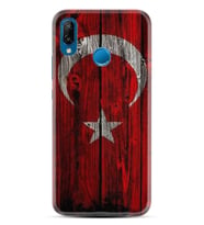 Huawei P20 Lite Mate 10 20 Lite Pro P40 Lite KılıfDesemli Silikon Şanlı Türk Bayrağı 2 1317