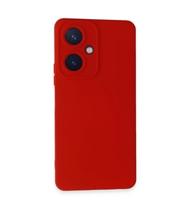 Vivo Y27 Kılıf Nano içi Kadife Silikon - Kırmızı