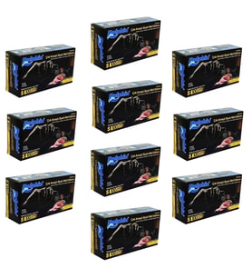 Dolphin Tek Kullanımlık Lateks Siyah Pudrasız Nitril Muayne Eldiveni Small Boy - 100'lü 10 Paket