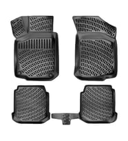 Rizline 3D Oto Paspas Siyah Renk Seat Toledo1998 - 2004 ile uyumlu