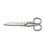 Solgern M-218 Sivri Uçlu İplik Temizleme Makası No: 5,5 inç / 13,97 cm - Nikel Kaplama