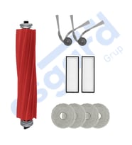 ROBOROCK Q REVO L UYUMLU 1 Ana Fırça 2 Yan Fırça 2 Filtre 4 Mop