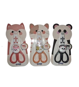 GIPTA K7241 ANIMALS KORUMALI BLISTERLİ KÜT UÇLU ÇOCUK MAKASI - TEKLİ