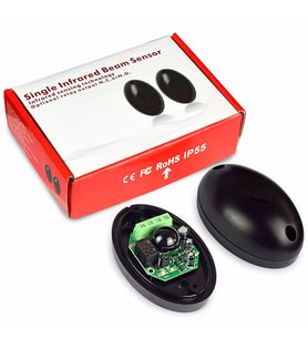 Beam Sensor Infrared 2-20mt Duvara montaj t HC-SR505 Modül