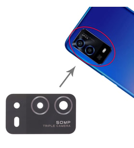 Oppo A55 4G Uyumlu Kamera Lensi Cam CPH2325