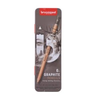 BRUYNZEEL EXPRESSION GRAPHITE DERECELİ GRAFİK KALEM SETİ 6'lı -B60311006