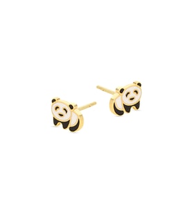 14 Ayar Altın Panda Çocuk  Küpe 1,27 gr